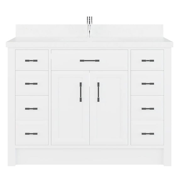 Studio Bathe Calais 48-inch Bathroom Vanity With Engineered Stone Countertop