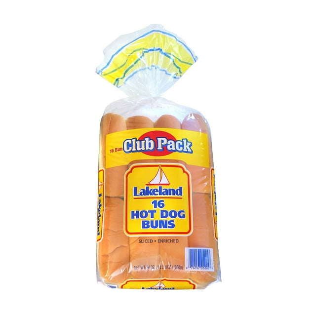 Lakeland Hot Dog Buns 24oz