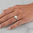 thumbnail image 13 of 2.46 CT.T.W. Moval & Half Moon Cut Lab Created Diamond Ring in 18K Gold, 13 of 13