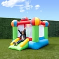 thumbnail image 1 of Inflatable Bounce House with Slide, 1 of 7