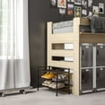 thumbnail image 11 of Seville Classics 3-Tier Resin Slat Shoe Rack, 26.5" W x 12.2" D x 19" H Assorted Colors, 11 of 22
