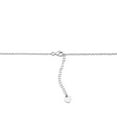 thumbnail image 3 of Rhodium Plated Adjustable Bow Necklace in Sterling Silver, 3 of 3