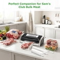thumbnail image 3 of Bonsenkitchen Vacuum Sealer Bag Variety Pack, 7 Rolls & 50 Precut Heavy Duty Bags, 3 of 9