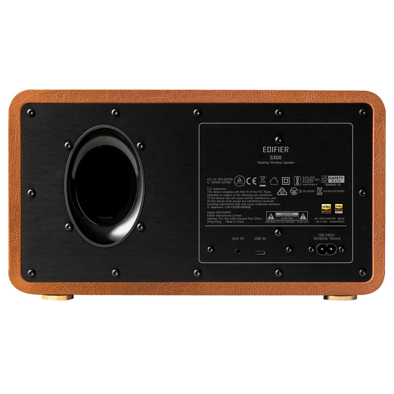 NEW! Edifier S300 Retro 80-Watt RMS Wireless Bluetooth Tabletop