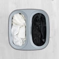 thumbnail image 2 of Joseph Joseph Tota 60-liter Dual Compartment Laundry Hamper Assorted Colors, 2 of 5