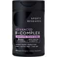thumbnail image 1 of Sports Research Vitamin B-Complex, B12, Folate, Plant Based Soft Gels, 150 ct, 1 of 7