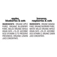 thumbnail image 7 of HappyBABY Organics Clearly Crafted Fruit & Oat Pouches, Variety Pack, 12 ct., 4 oz., 7 of 9