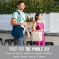 thumbnail image 5 of Bentgo Prep Deluxe Bag and Bentgo 60-Piece Meal Prep Container Set, 5 of 7