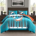 thumbnail image 4 of Logo Brands Miami Dolphins Comforter Set, 4 of 5