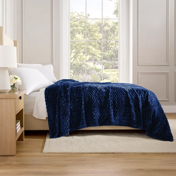 Member's Mark Oversized 3D Textured Blanket, Queen/King