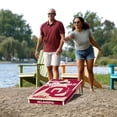 thumbnail image 6 of YouTheFan Oklahoma Sooners 2'x4' Cornhole Board Set, 6 of 6