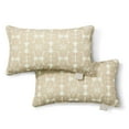 thumbnail image 2 of Martha Stewart Tulum Indoor/Outdoor Decorative Pillow, Set of 2, Choose Size, 2 of 10