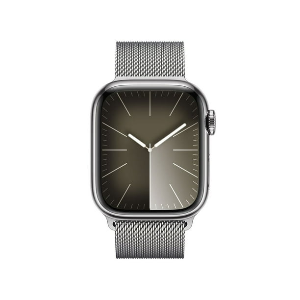 Apple Watch Series 9 GPS + Cellular 41mm Stainless Steel Blood