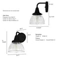 thumbnail image 4 of Hunter Cypress Grove Light Sconce Wall Light Fixture, Multiple Sizes, 4 of 8