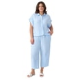 thumbnail image 8 of Edited by Hunter McGrady Gauze Barrell Pant, 8 of 10