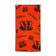 thumbnail image 2 of Logo Brands Cincinnati Bengals 38"x72" Beach Towel, 2 of 4
