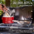 thumbnail image 4 of Coleman® Triton™+ 2-Burner Propane Gas Camping Stove, 4 of 9