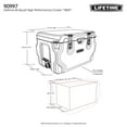 thumbnail image 10 of Lifetime 65-Quart High Performance Cooler, Choose Color, 10 of 10