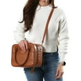 thumbnail image 14 of Veronica Jamison Hampton Faux Leather Lunch Tote by Arctic Zone, Lunch Bag with Food Storage & Ice Pack, 14 of 16