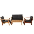 thumbnail image 1 of Amazonia Valencia Eucalyptus Deep Seating Set, 4pc, 1 of 6