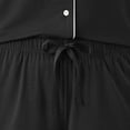 thumbnail image 6 of DreamMark Women's 2-Piece Short Sleeve and Short Notch Collar Pajama Set, 6 of 12