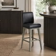 thumbnail image 1 of HH2 Home Parson Wood Adjustable Height Swivel Bar Stool, 1 of 9