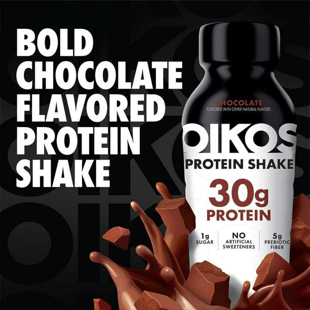 OIKOS 30G Protein Shake, Chocolate, 12 fl. oz., 12 pk. - Samsclub.com