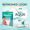 thumbnail image 5 of Pampers Aqua Pure Baby Wipes, Fragrance Free, 13 pk., 728 Wipes, 5 of 13