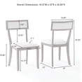 thumbnail image 12 of Crosley Alessia 7-Piece Dining Set, 12 of 12