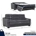 thumbnail image 8 of Stearns & Foster Court Queen Sofa Bed with 8" Hybrid Mattress, 8 of 10