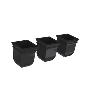 Mayne Valencia 8" Wall Mount Planter, Set of 3