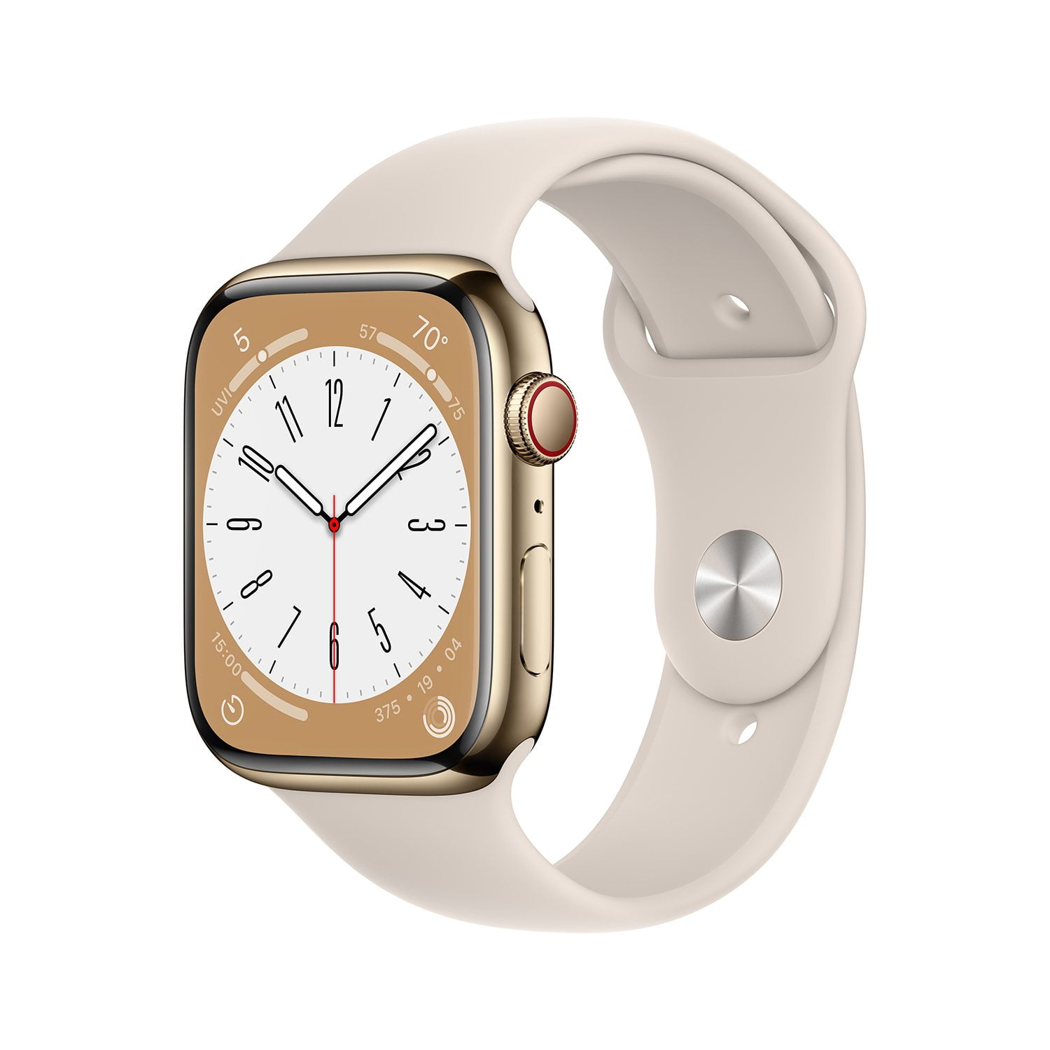 Apple Watch Series 8 GPS + Cellular 45mm Stainless Steel Case with