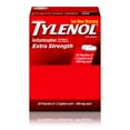 thumbnail image 1 of Tylenol Extra Strength, 500 mg. Acetaminophen, 2 caplets/pk., 50 pk., 1 of 14