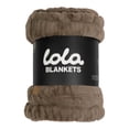 thumbnail image 1 of Lola Blankets Large Plush Throw Blanket, 60" x 72", 1 of 4