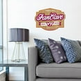 thumbnail image 2 of YouTheFan Virginia Tech Hokies 17"x12.5" 3D Multi-Layered Fan Cave Sign, 2 of 5