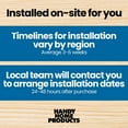thumbnail image 2 of Handy Home Products Ontario 8' x 12' Outdoor Wood Shed, Choose Installation, 2 of 12