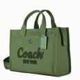 thumbnail image 2 of Coach Canvas Cargo Tote Bag, Soft Green, 2 of 7