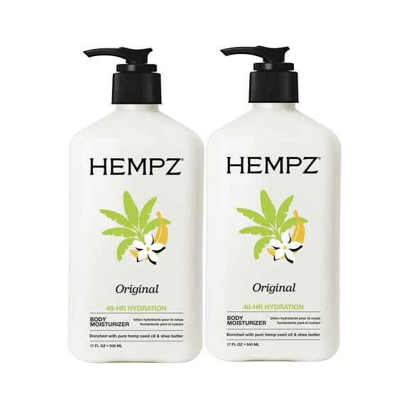 Hempz Original Body Moisturizer, 17 fl. oz., 2 pk.