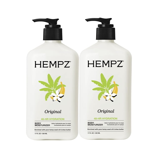 Hempz Original Body Moisturizer, 17 fl. oz., 2 pk.