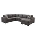 thumbnail image 8 of Dylan Stain-Resistant Fabric 6 Seat Storage Sectional With Pullout Bed, 8 of 10