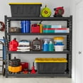 thumbnail image 5 of Member's Mark 40 Gallon Heavy-Duty Black and Yellow Storage Tote,  22.0" D x  38.2" W x 16.4" H, 1 pack or 2 pack, 5 of 7