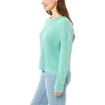 thumbnail image 4 of Seven7 Women's Long Sleeve Waffle Crewneck Top, 4 of 7