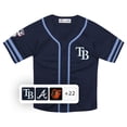 thumbnail image 3 of Tampa Bay Rays Youth Jersey, 3 of 4