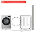 thumbnail image 5 of LG 7.4 cu. ft. Ultra Large Capacity Electric Dryer with AI Sensor Dry, 5 of 12
