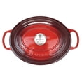 thumbnail image 3 of Le Creuset Signature Cast Iron Oval Dutch Oven, 3 of 4