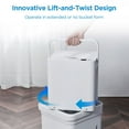 thumbnail image 3 of Midea Cube 50 Pint Smart Dehumidifier with Built-in Pump, For rooms up to 4,500 Sq. Ft., Energy Star Certified, 3 of 7