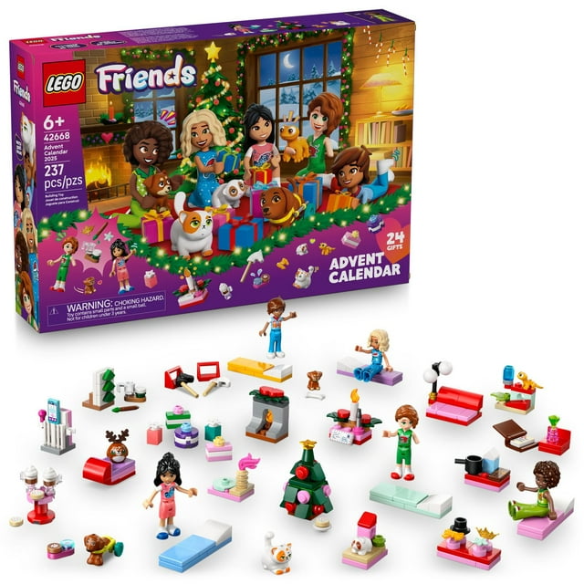 LEGO Friends Advent Calendar 2025 Kids Building Toy, 237 pc.