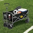 thumbnail image 1 of Smart Design NCAA Heavy-Duty Collapsible Sports Wagon, 1 of 5