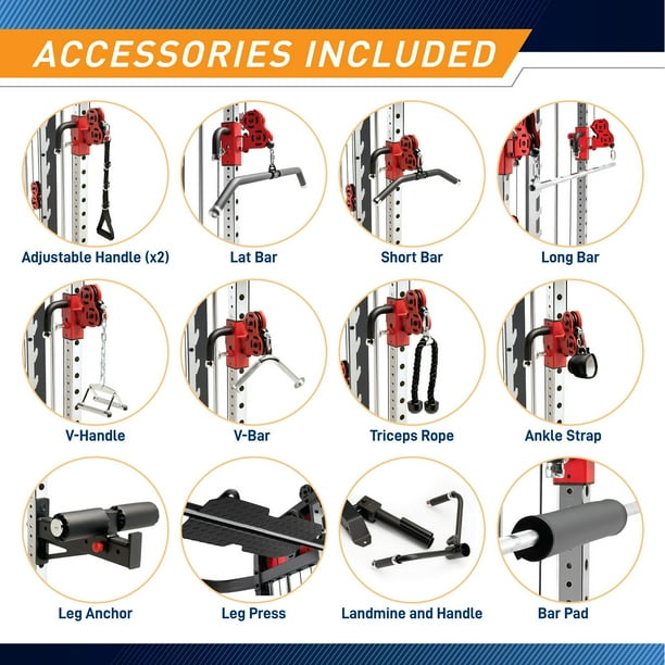 arcy Pro Deluxe Cage Syste Banco de levantaiento de pesas todo en