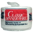thumbnail image 1 of Classic DinnerWare 9" Plastic Plates 125 ct., 1 of 3